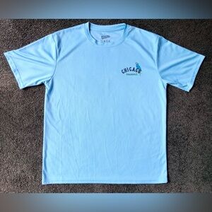 Chicago White Sox Margaritaville at the Park Shirt Large Light Blue Mesh MLB
